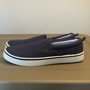 Navy Blue slide on shoes